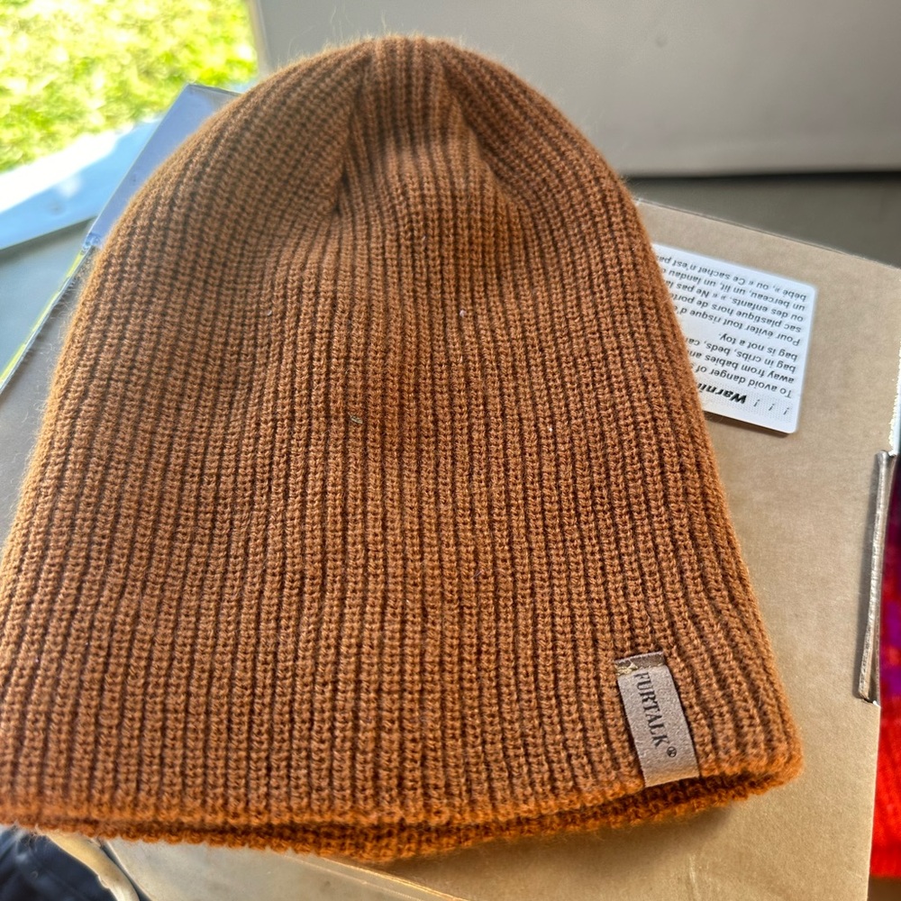 Furtalk Toddler Beanie NWOT